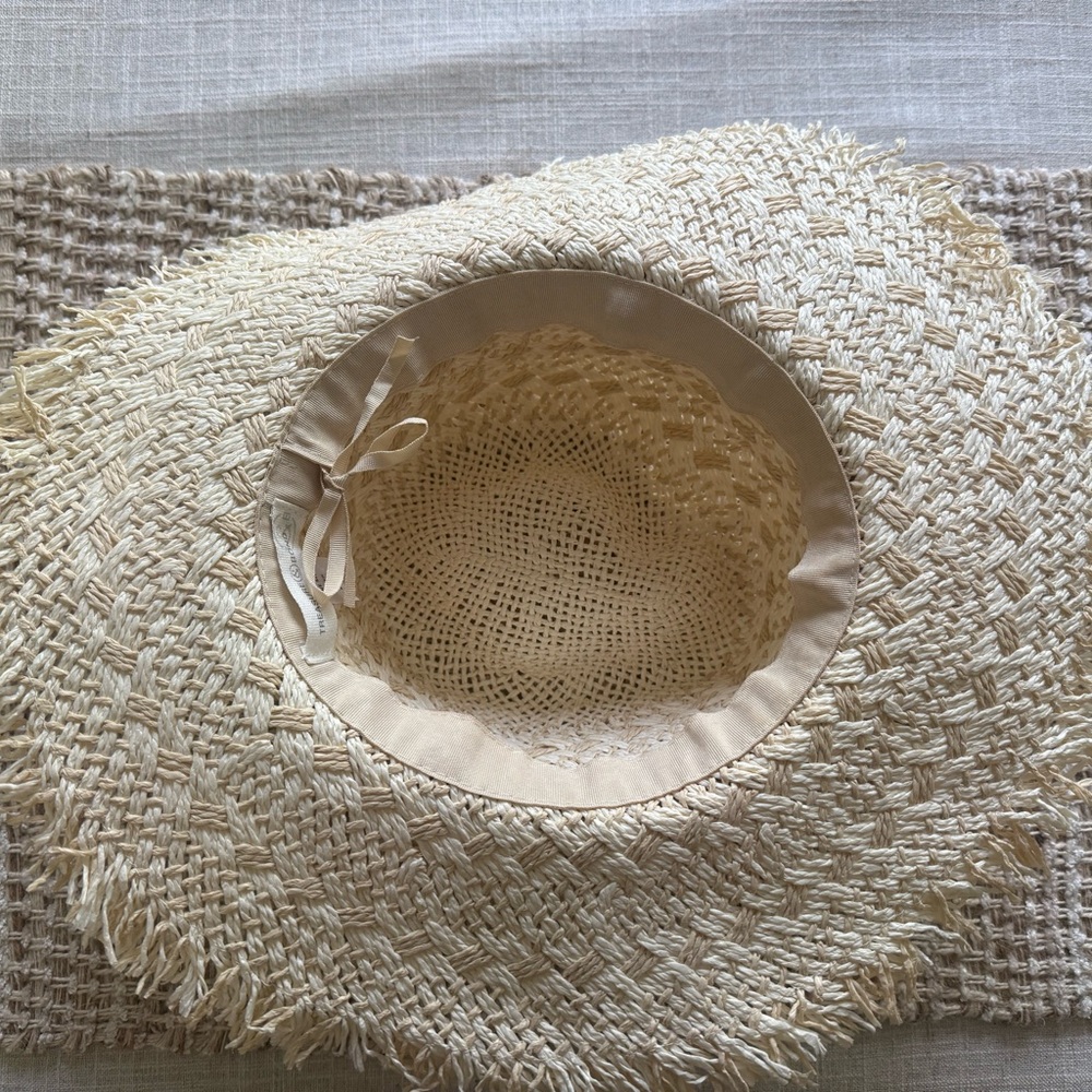 Treasure & Bond Natural Straw Raffia Sun Hat - Picture 4 of 5
